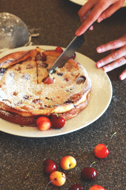 Cherry Clafoutis | Perpetually Chic