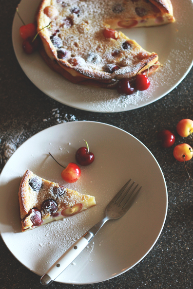 Cherry Clafoutis | Perpetually Chic