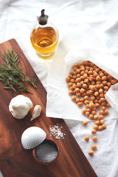 Crispy Rosemary Chickpeas | Perpetually Chic