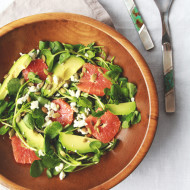 Cara Cara & Avocado Salad with Jalapeño Dressing // Perpetually Chic