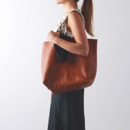 madewell leather carryall // perpetually chic