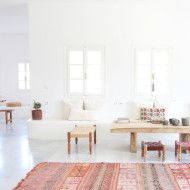 White Space with Bohemian Accents | Perpetually Chic