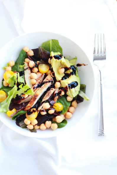 Chickpea & Avocado Salad | Perpetually Chic