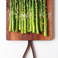 Grilled Asparagus with Chili Oil, Lemon Zest & Parmigiano | Perpetually Chic