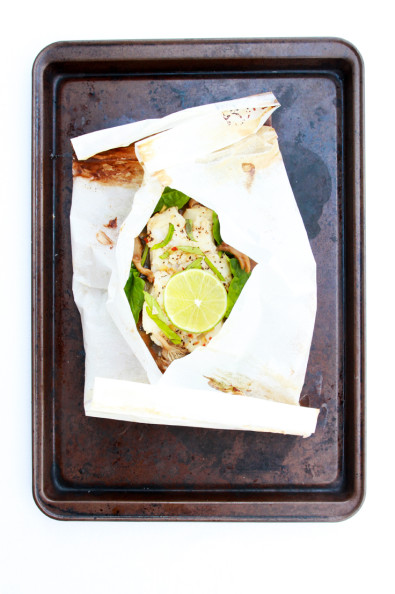 Ginger-Soy Fish in Parchment | Perpetually Chic