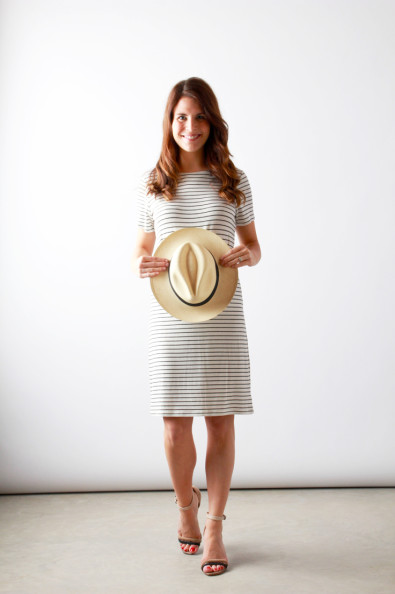 summer stripes + fedora | Perpetually Chic