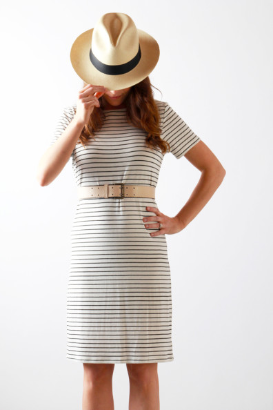 summer stripes + fedora | Perpetually Chic