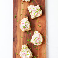 White Bean & Feta Tartines | Perpetually Chic