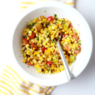 Roasted Corn Salad | Perpetually Chic