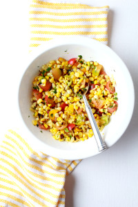Roasted Corn Salad | Perpetually Chic