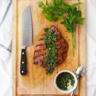 Flank Steak with Chimichurri | Perpetually Chic