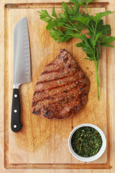 Flank Steak with Chimichurri | Perpetually Chic