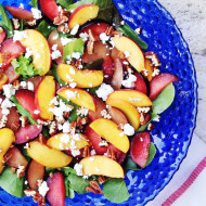 Summer Stone Fruit Salad | Perpetually Chic