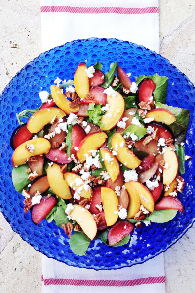 Summer Stone Fruit Salad | Perpetually Chic