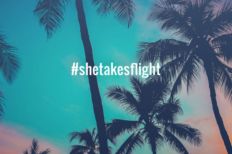 She Takes Flight | Perpetually Chic