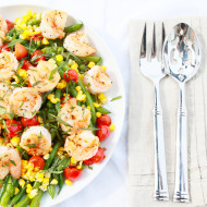 Grilled Shrimp & Green Bean Salad | Perpetually Chic