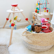 Toy Storage Solution | Perpetually Chic