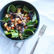 Roasted Root Vegetable Salad | Perpetually Chic