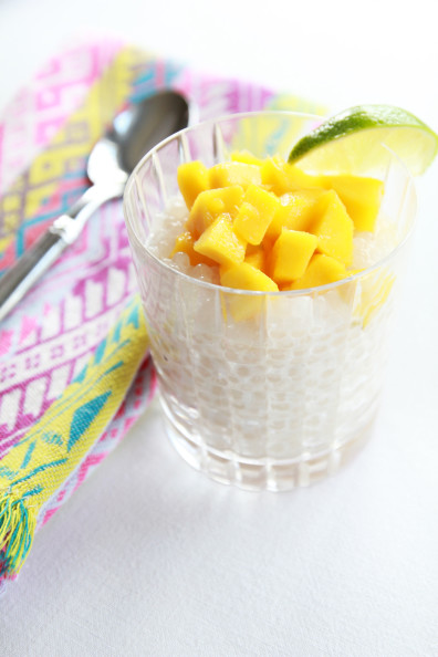 Coconut Tapioca with Mango | Perpetually Chic