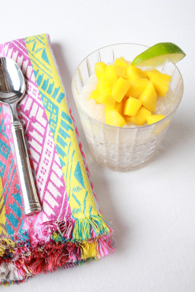 Coconut Tapioca with Mango | Perpetually Chic