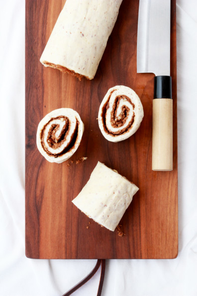 Pecan Cinnamon Rolls with Mascarpone Icing | Perpetually Chic