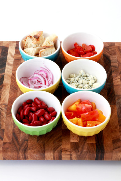 Panzanella Salad with Lemon-Garlic Vinaigrette | Perpetually Chic