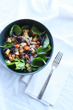 Roasted Root Vegetable Salad | Perpetually Chic